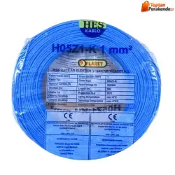 Hes Nyaf Kablo 1 Mm Mavi (H05z1-K) Halojen Free